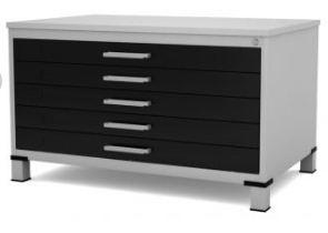 Mapoteca de Aço 5 Gavetas