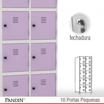 Roupeiro de aço 10 portas FD26C5C