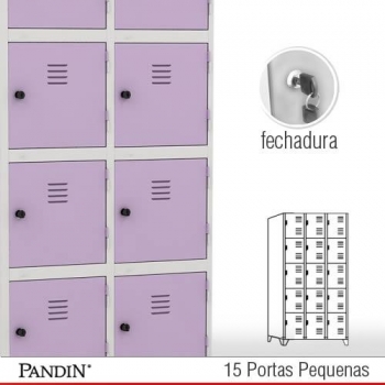 Roupeiro de aço 15 portas FD26C5C