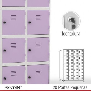 Roupeiro De Aco Colorido Beni Aco
