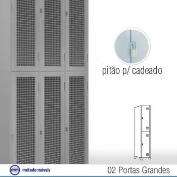 Roupeiro de aço 2 portas GPM26T