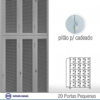 Roupeiro de aço 20 portas PM26T