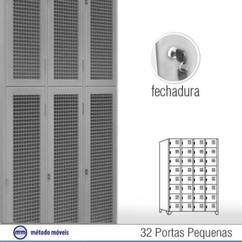 Roupeiro de aço 32 portas FM24T