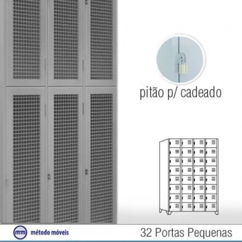 Roupeiro de aço 32 portas PM24T