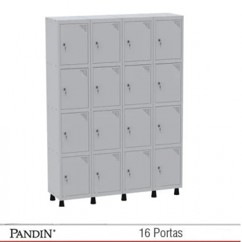 Roupeiro de aço 16 portas PFD26C