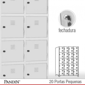 Roupeiro de aço 20 portas FD26C5