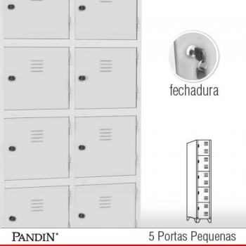 Roupeiro de aço 5 portas FD26C5