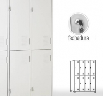 Roupeiro de aço 8 portas GFM22C