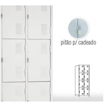 Roupeiro de aço 8 portas MPM22C